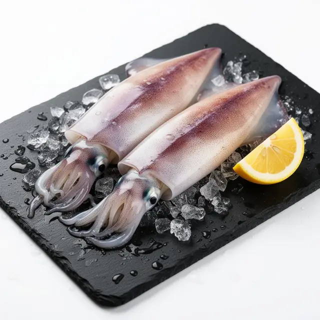 Cleaned Squid India
